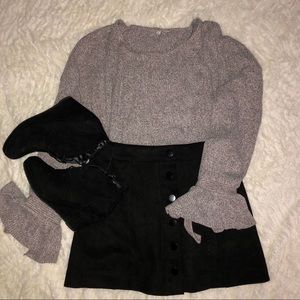 Lucky Brand! Long sleeve billow top!